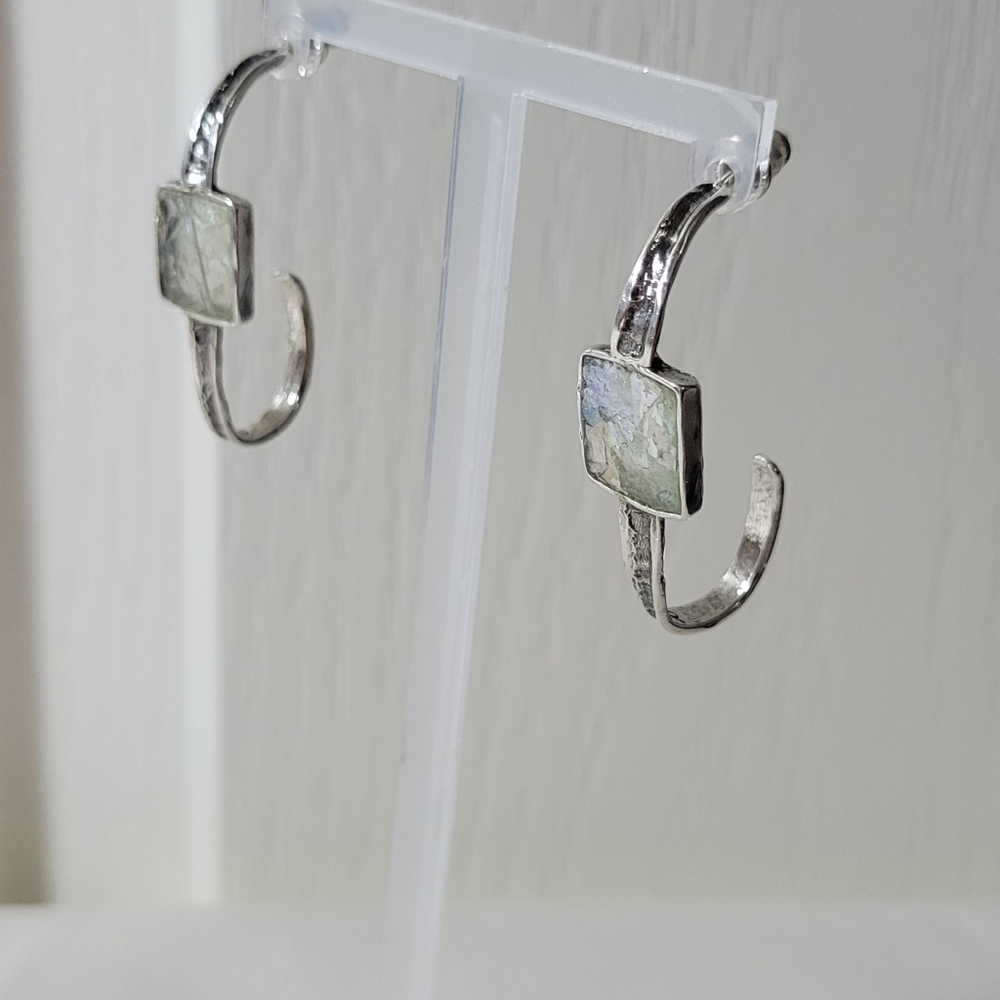 ❤ 925-SILVER VINTAGE EARRINGS - Picture 16 of 16